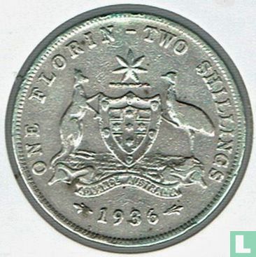 Australia 1 florin 1936 - Image 1