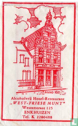 Alcoholvrij Hotel Restaurant "West Friese Munt" - Image 1