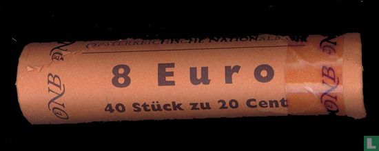 Austria 20 cent 2008 (roll) - Image 1