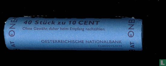 Autriche 10 cent 2009 (rouleau) - Image 1