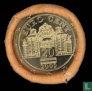 Autriche 20 cent 2009 (rouleau) - Image 2
