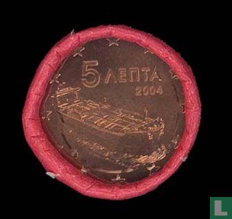 Greece 5 cent 2004 (roll) - Image 2