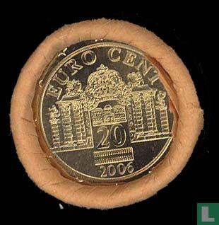 Austria 20 cent 2006 (roll) - Image 2