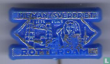Niemantsverdriet iets fijns Rotterdam [blauw]