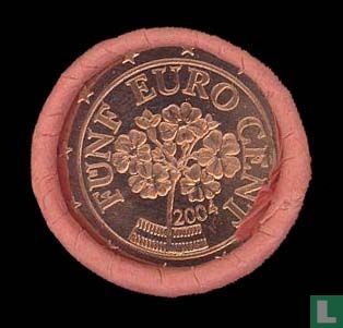 Austria 5 cent 2004 (roll) - Image 2