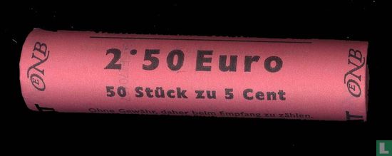 Austria 5 cent 2007 (roll) - Image 1