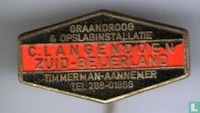 Graandroog & opslaginstallatie C. Langendoen Zuid-Beijerland Timmerman-aannemer Tel. 288-01868