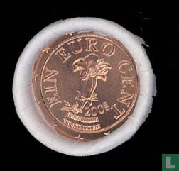 Austria 1 cent 2008 (roll) - Image 2