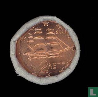 Griekenland 2 cent 2003 (rol) - Afbeelding 2