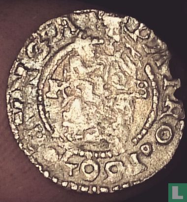 Hongarije  1 denar  1607 - Afbeelding 1