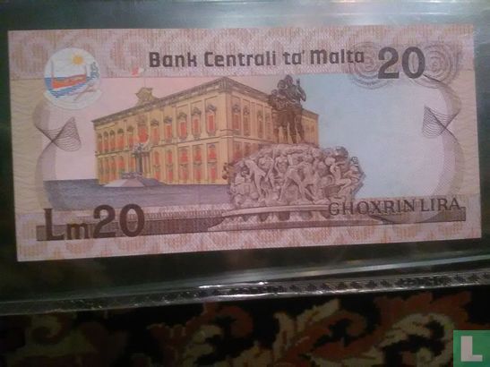 Malta 20 Lira - Bild 2