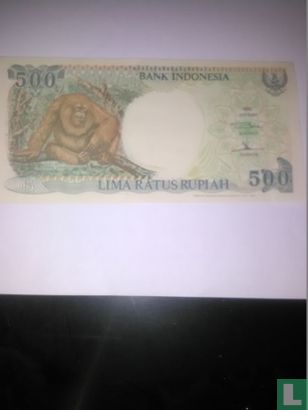 Indonesia 500 rupiah 1997-Replacement - Image 1