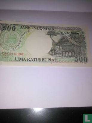 Indonesia 500 rupiah 1997-Replacement - Image 2