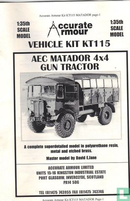 AEC Matador 4x4 gun tractor - Afbeelding 2