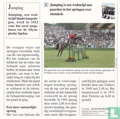 Kunst, Sport en Vrije tijd: Wat is 'jumping' in de hippische sport? - Bild 2