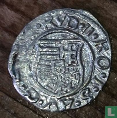Hongrie  1 denar  1582 - Image 2