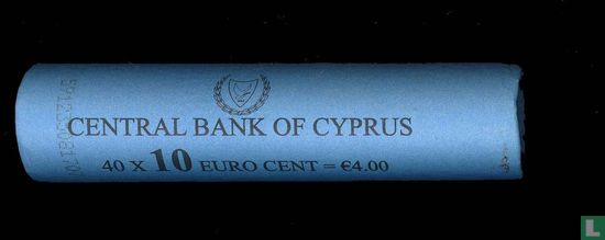 Cyprus 10 cent 2008 (roll) - Image 1