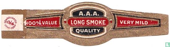 A.A.A. Long Smoke Quality - 100% Value - Very Mild - Afbeelding 1