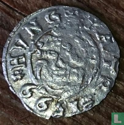 Hongarije  denar  1599 - Afbeelding 1