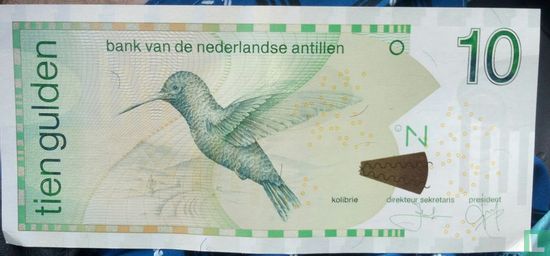 Nederlandse Antillen 10 Gulden  2016 - Afbeelding 2
