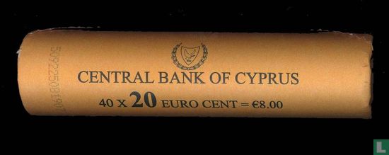 Cyprus 20 cent 2008 (roll) - Image 1