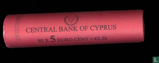 Cyprus 5 cent 2008 (roll) - Image 1