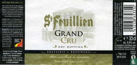 St. Feuillien - Grand Cru - Afbeelding 1