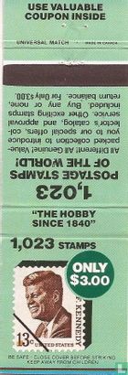 1,023 STAMPS Only 3,00 - JF Kennedy - Afbeelding 1