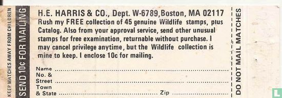 Free Wildlife Stamps - Afbeelding 2