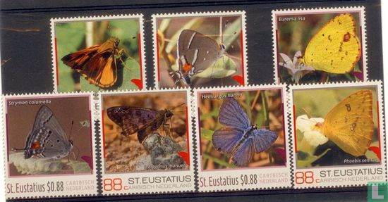 Vlinders-St Eustatius   