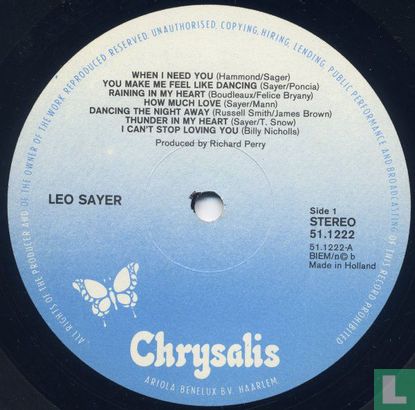 The Very Best of Leo Sayer - Image 3