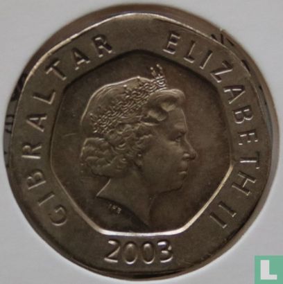 Gibraltar 20 pence 2003 "Our Lady of Europa" - Image 1