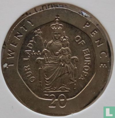 Gibraltar 20 pence 2003 "Our Lady of Europa" - Image 2