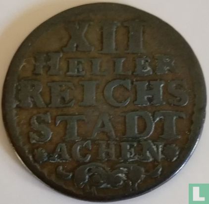 Aachen 12 heller 1760 (with MR) - Image 1