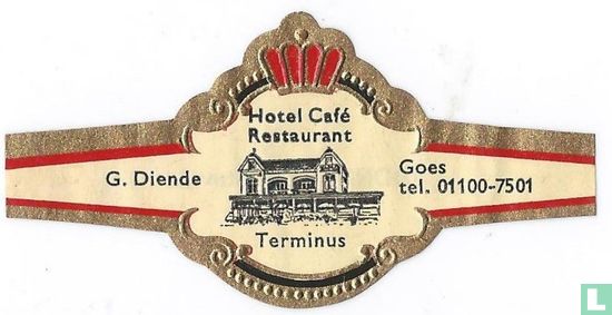 Hotel Café Restaurant Terminus - G.Diende - Goes tel. 01100-7501 - Afbeelding 1