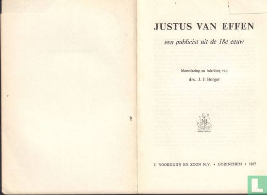 Justus van Effen - Image 3
