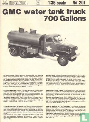 GMC Wasser LKW Tank 700 Gallonen - Bild 2