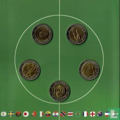 Duitsland Voetbal proefset 2006 zur Weltmeisterschaft - Image 2
