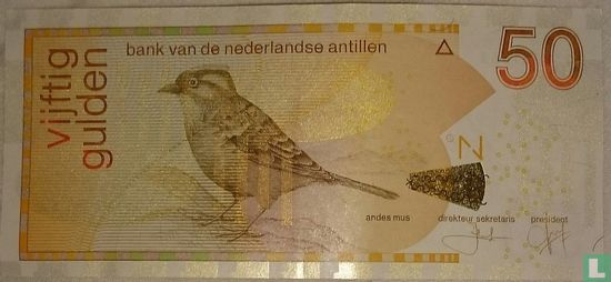 Niederländische Antillen 50 Gulden 2016 - Bild 2