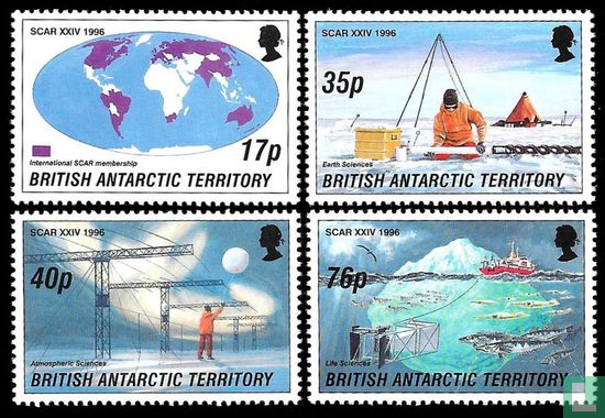 24ste verjaardag van Wetenschappelijk Comité voor de Antarctic Research (SCAR)