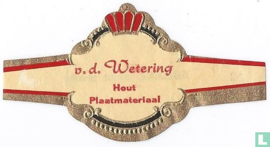 v.d. Wetering Hout Plaatmaterialen - Afbeelding 1