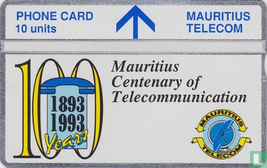 Mauritius Centenary of Telecommunication  - Afbeelding 1