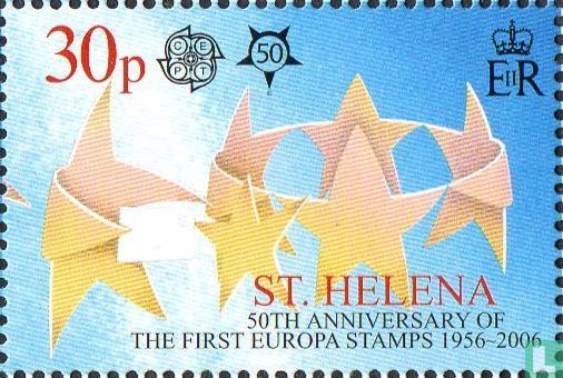 50e verjaardag van de eerste Europese postzegel