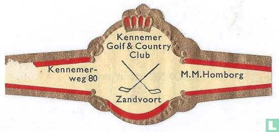 Kennemer Golf & Country Club Zandvoort - Kennemerweg 80 - M.M.Homborg - Afbeelding 1
