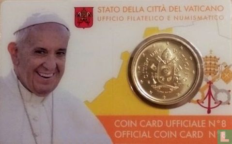 Vatican 50 cent 2017 (coincard n°8) - Image 1