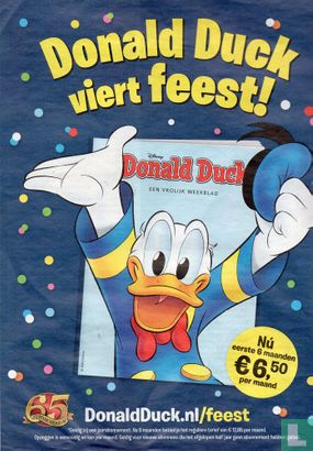 Donald Duck viert feest!