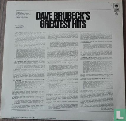 Dave Brubeck's Greatest Hits - Afbeelding 2