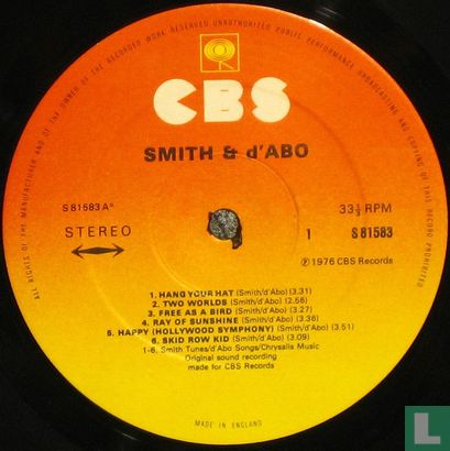 Smith & d'Abo - Afbeelding 3