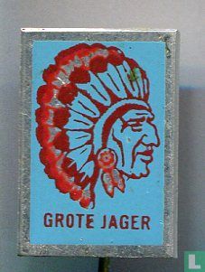 Grote Jager [blauw/rood]
