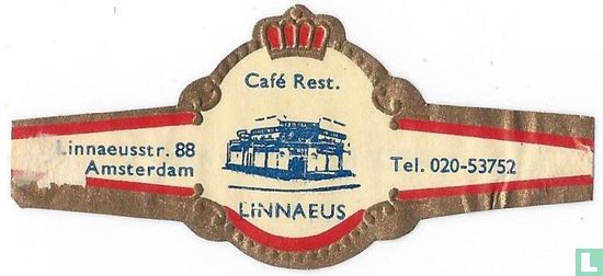 Café Rest. Linnaeus-Linnaeusstr. 88 Amsterdam-Tel. 020-53752 - Image 1